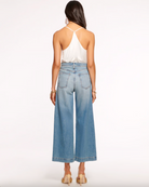 Cropped Tyra Jean - Light Wash by Ramy Brook — view 3