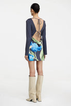 Merida Mini Dress - Midnight Botanic by Significant Other — view 3