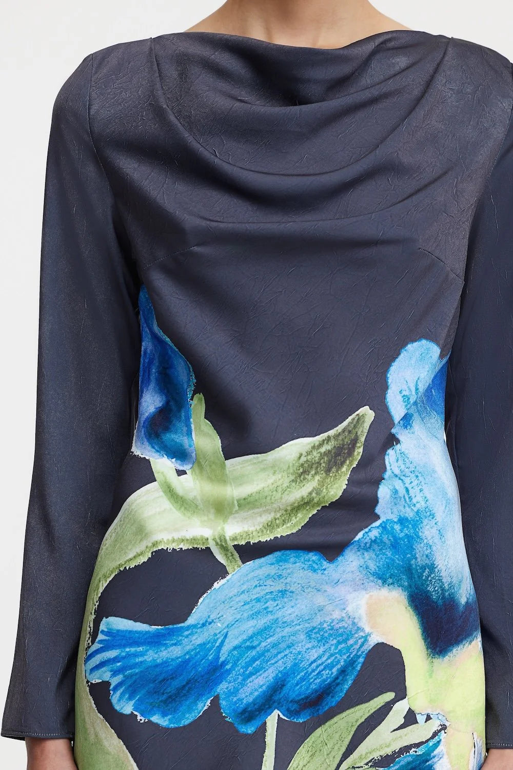 Merida Mini Dress - Midnight Botanic by Significant Other — view 4