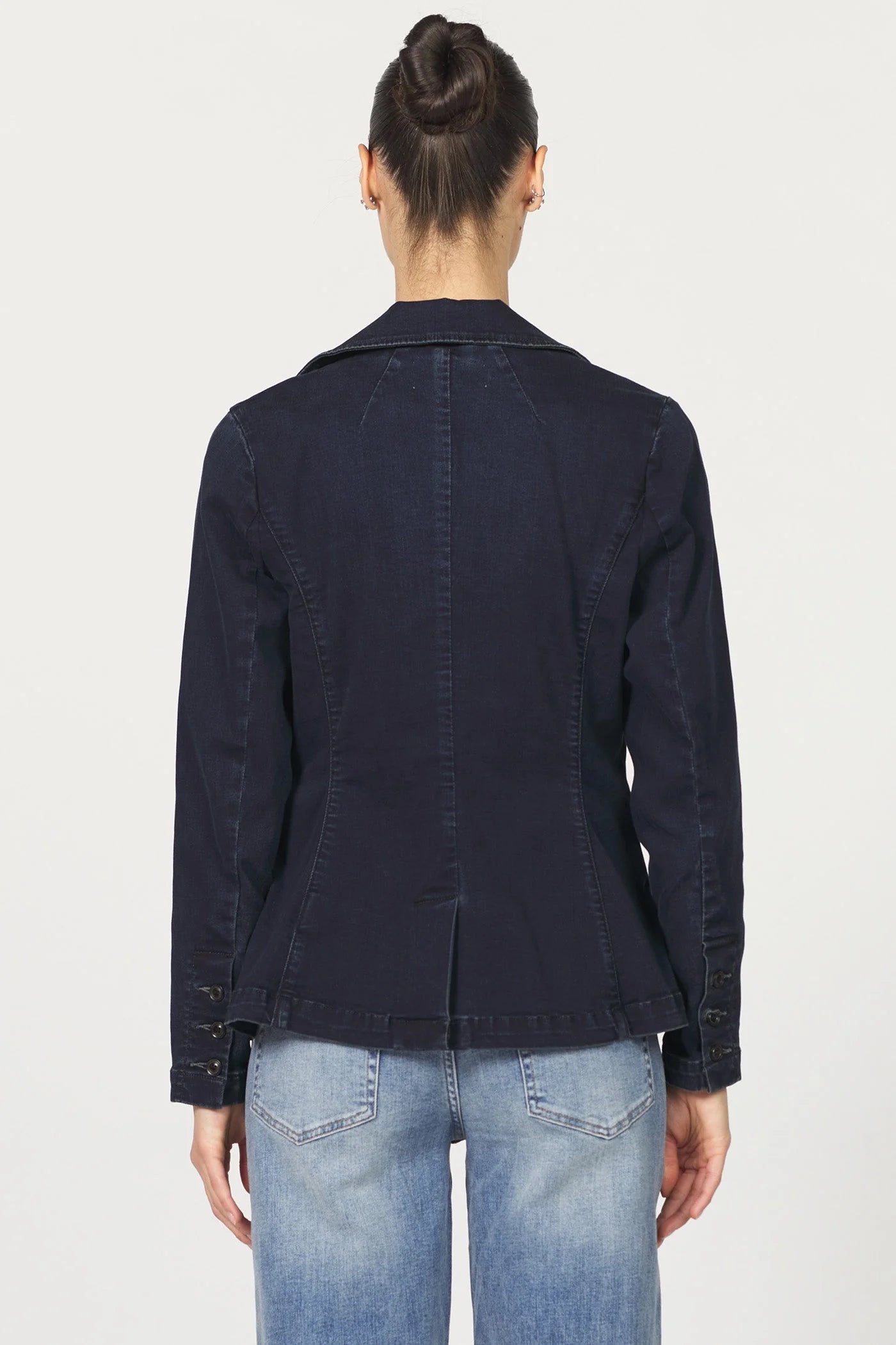 Minah Denim Jacket - Blue Denim by Dear John — view 4