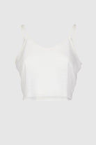 Linen Cotton Knit Top - White by Isabel Benenato — view 7