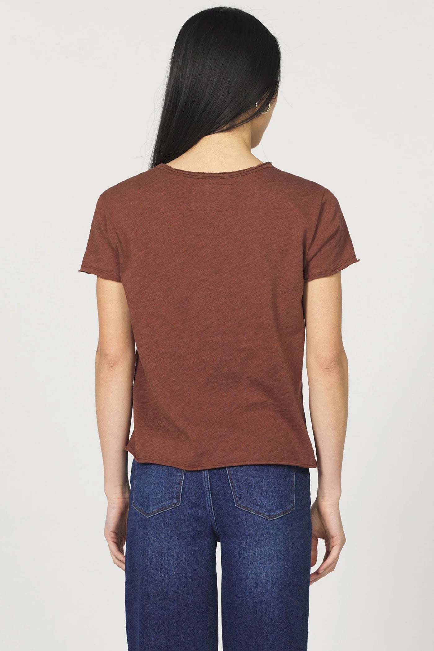 Vanya Short Sleeve Tee - Cappuccino by Dear John — view 3