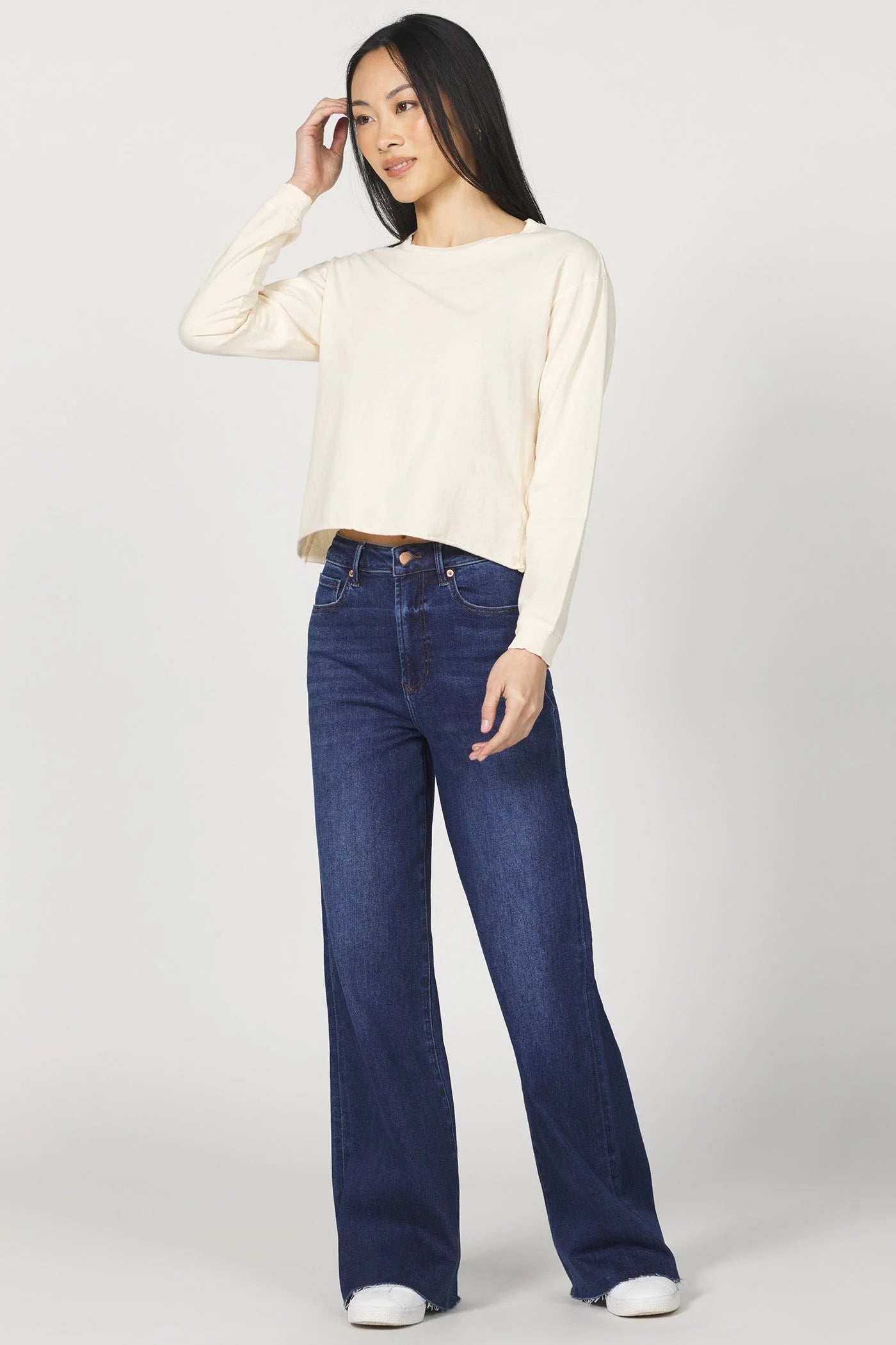 Fremont Tee - Whitecap Gray by Dear John — view 3