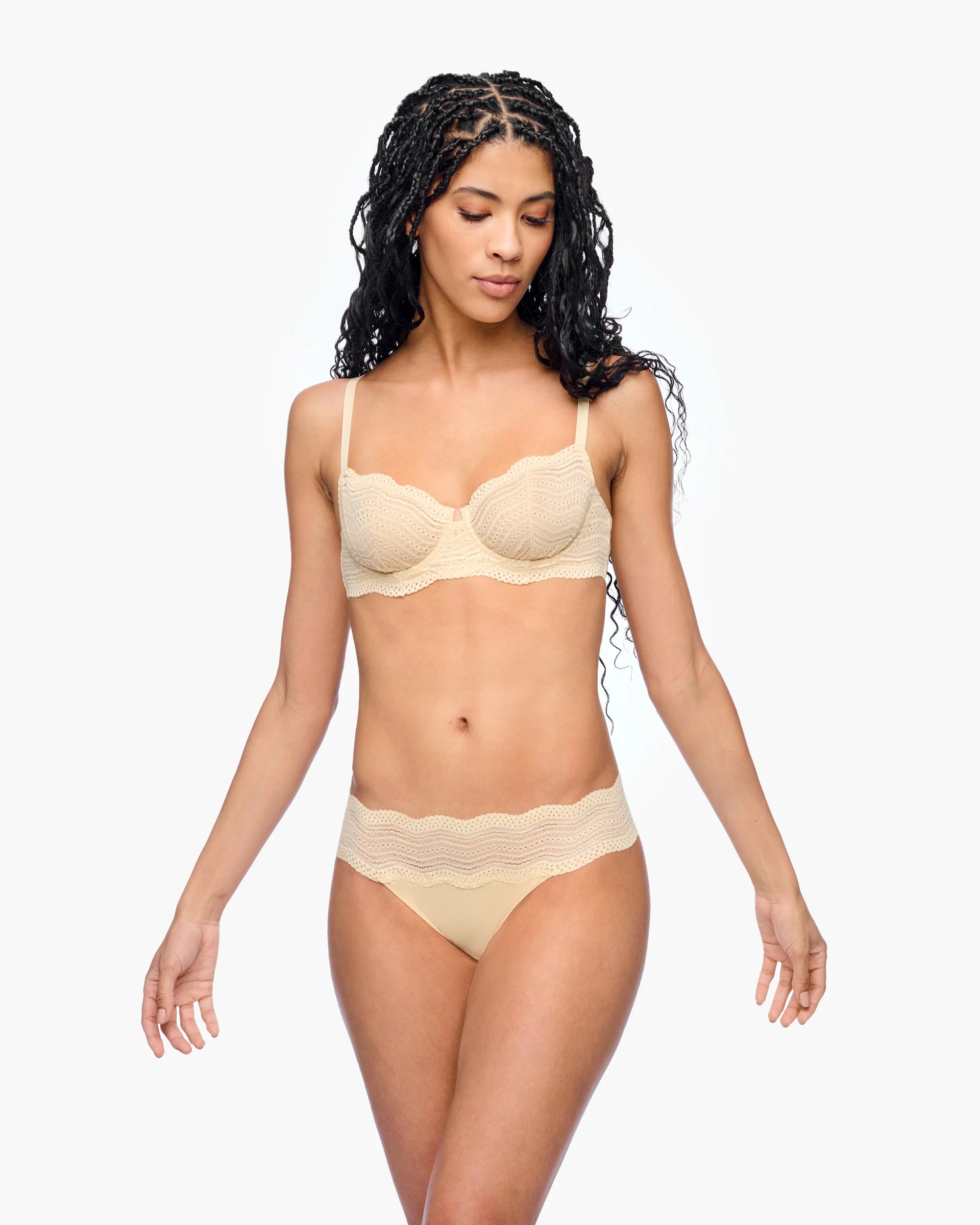 Cosabella Dolce Low Rise Bikini - Blush