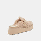 Lelani Plush Flats - Natural Plush by Dolce Vita — view 3
