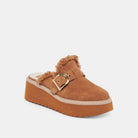Lelani Plush Flats - Pecan Suede by Dolce Vita — alternate view