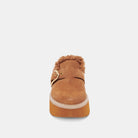 Lelani Plush Flats - Pecan Suede by Dolce Vita — view 4