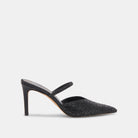 Kanika Crystal Heels - Black Metallic Fabric by Dolce Vita | 25 South Boutiques