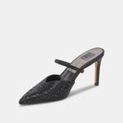 Kanika Crystal Heels - Black Metallic Fabric by Dolce Vita — view 4