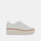Tiger Sneakers - White Leather by Dolce Vita | 25 South Boutiques