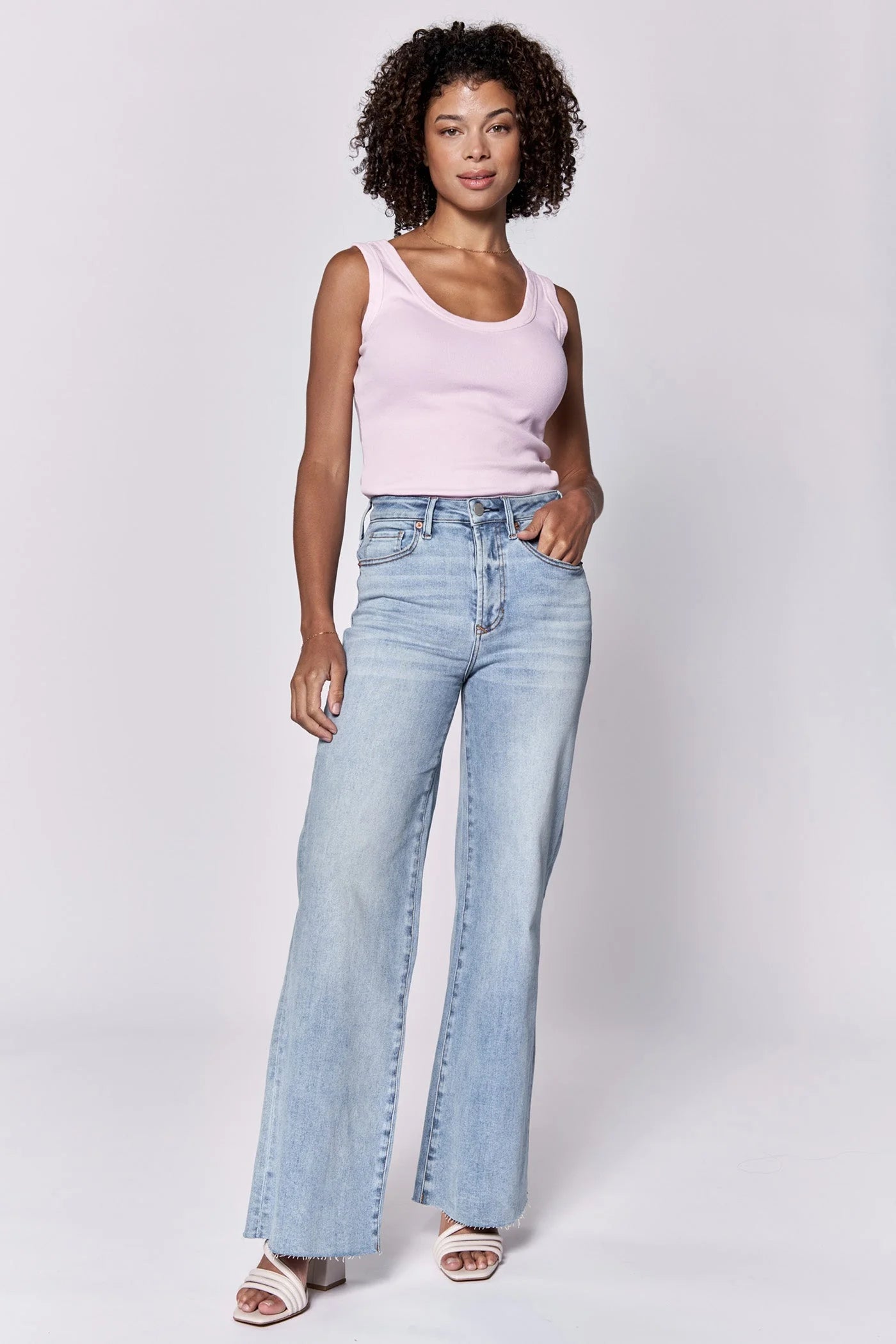 Fiona High Rise Cut Off Hem Jean - Montilla by Dear John | 25 South Boutiques