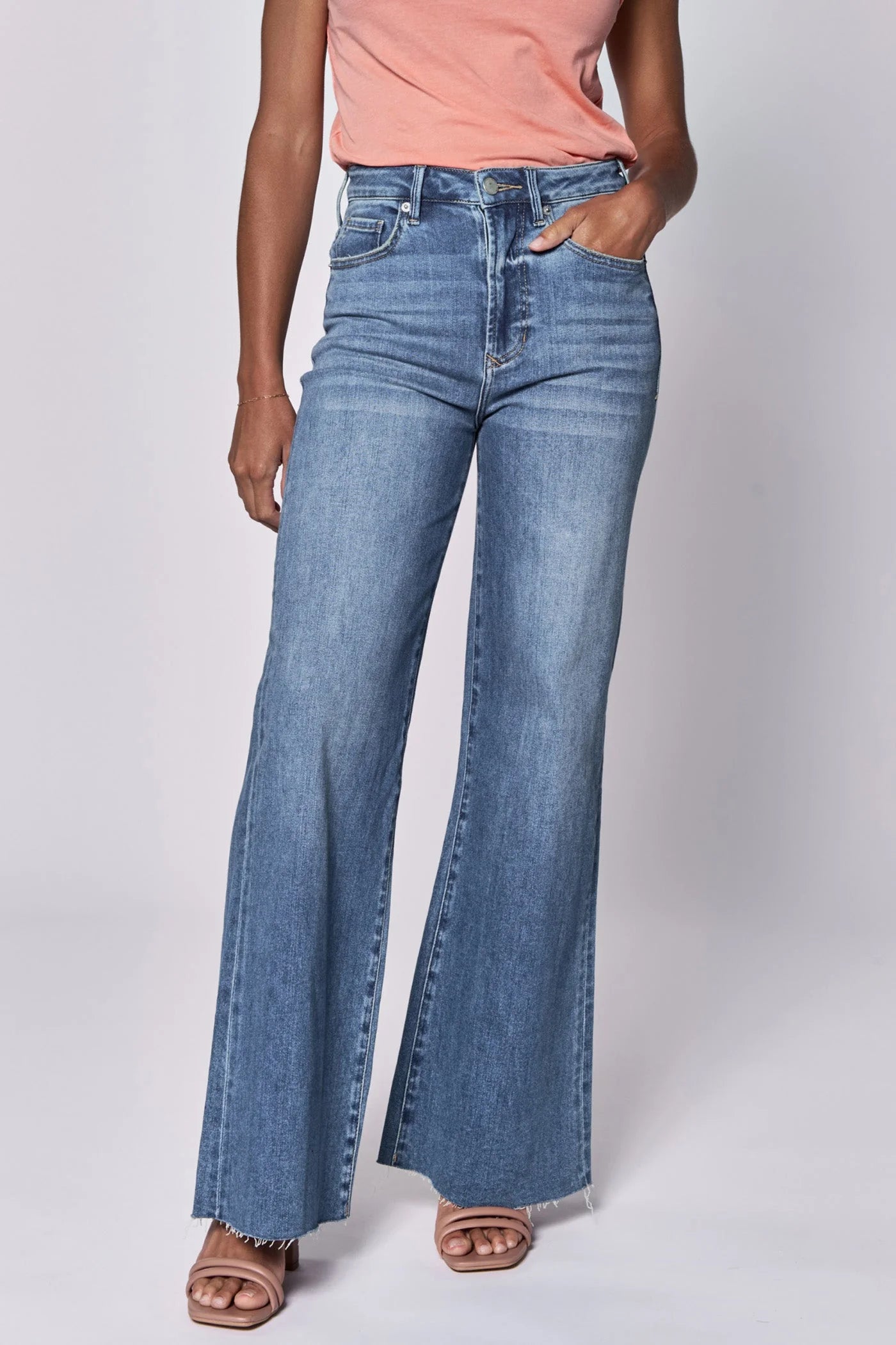 Fiona High Rise Cut Off Hem Jean - Natal by Dear John — alternate view