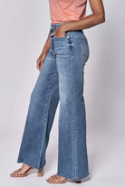 Fiona High Rise Cut Off Hem Jean - Natal by Dear John — view 3