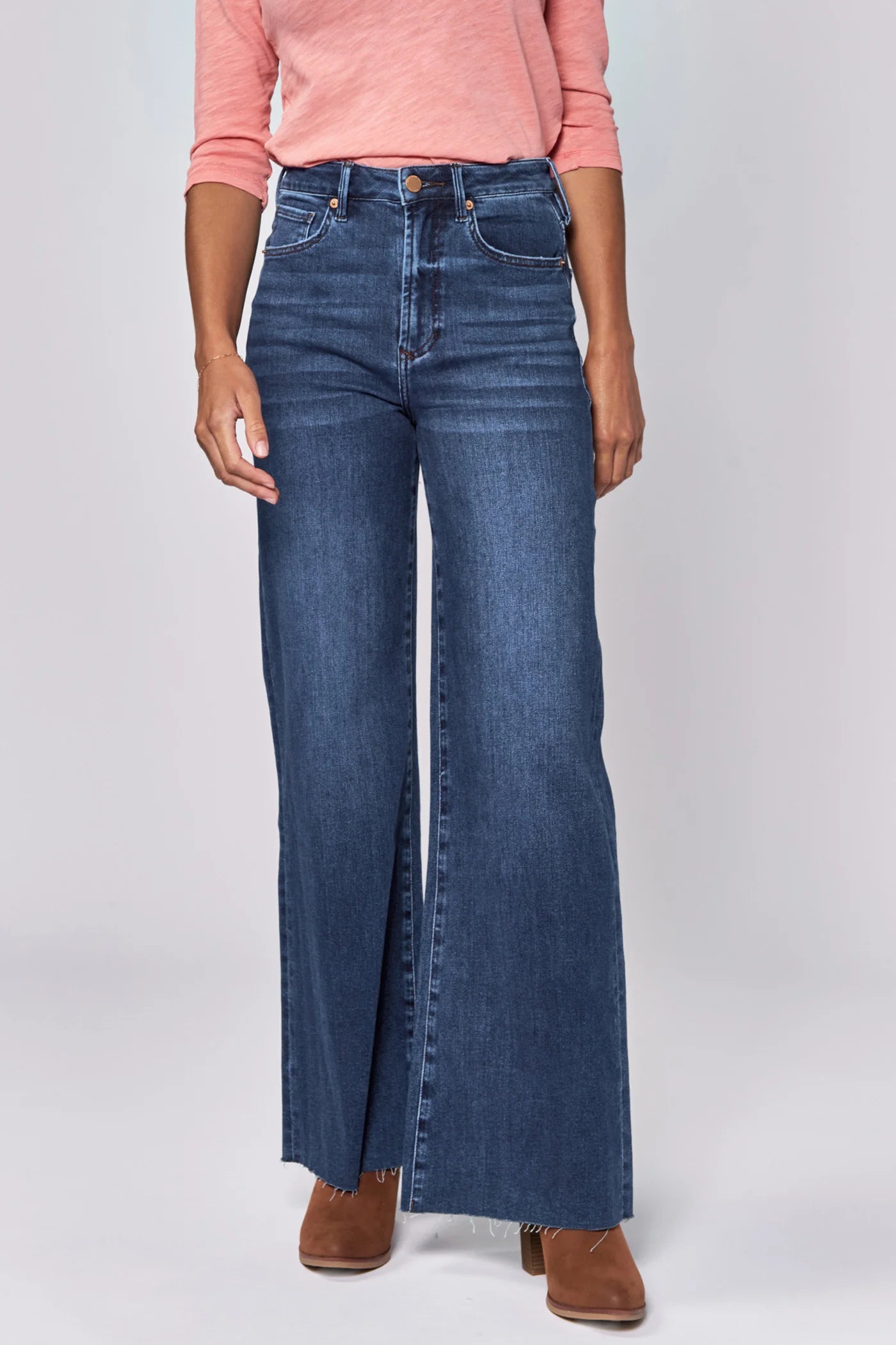 Fiona High Rise Cut Off Hem Jean - Star Demand by Dear John — alternate view