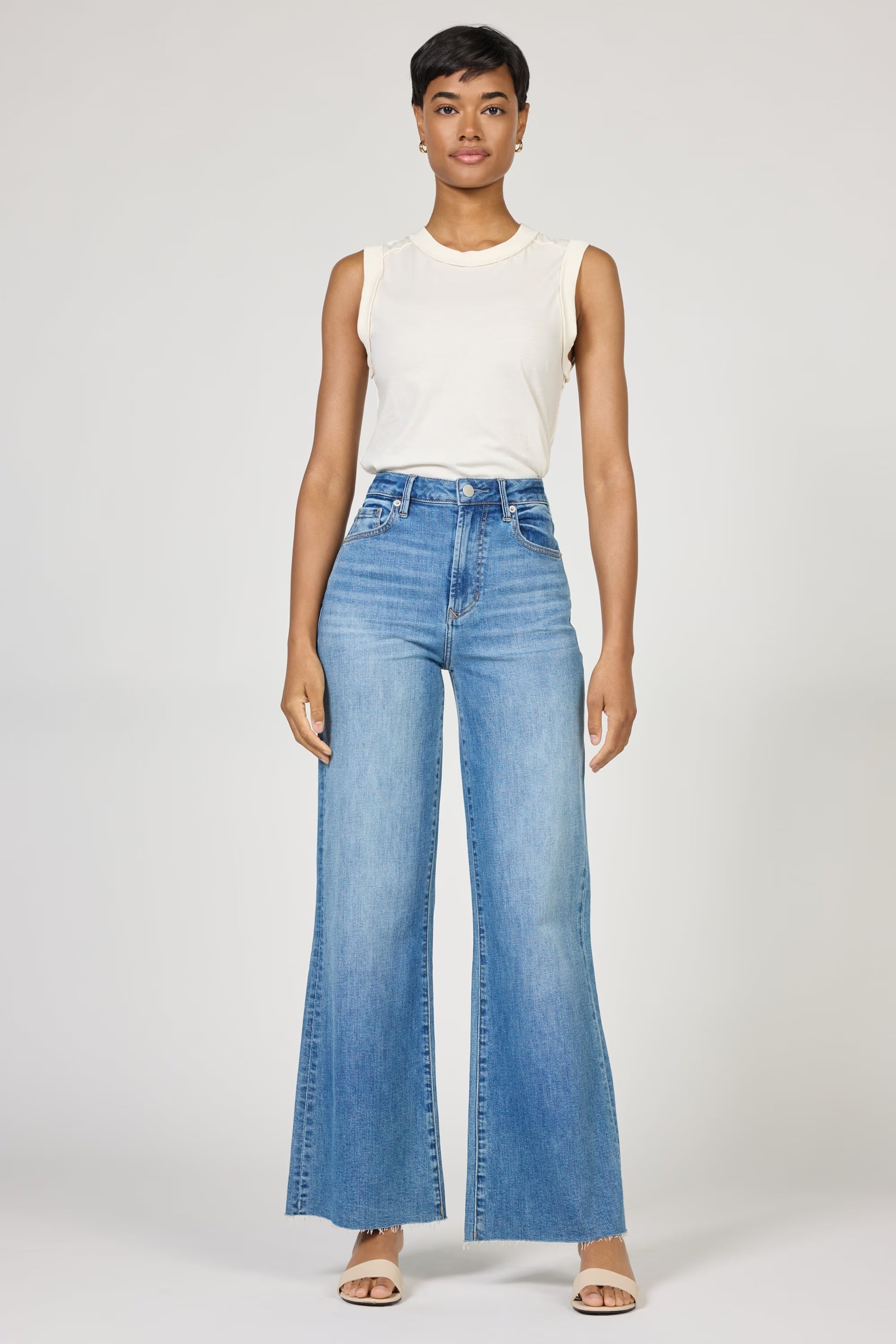 Fiona Wide Leg High Rise Jean - London by Dear John | 25 South Boutiques