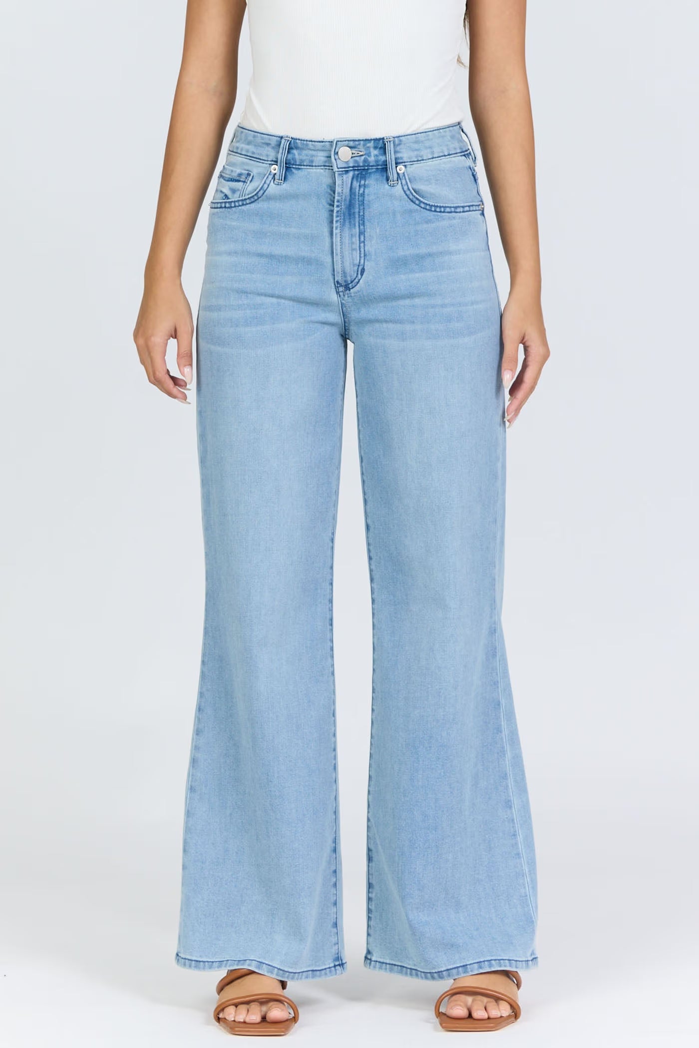 Fiona High Rise Wide Leg Jean - Eclipse by Dear John — alternate view