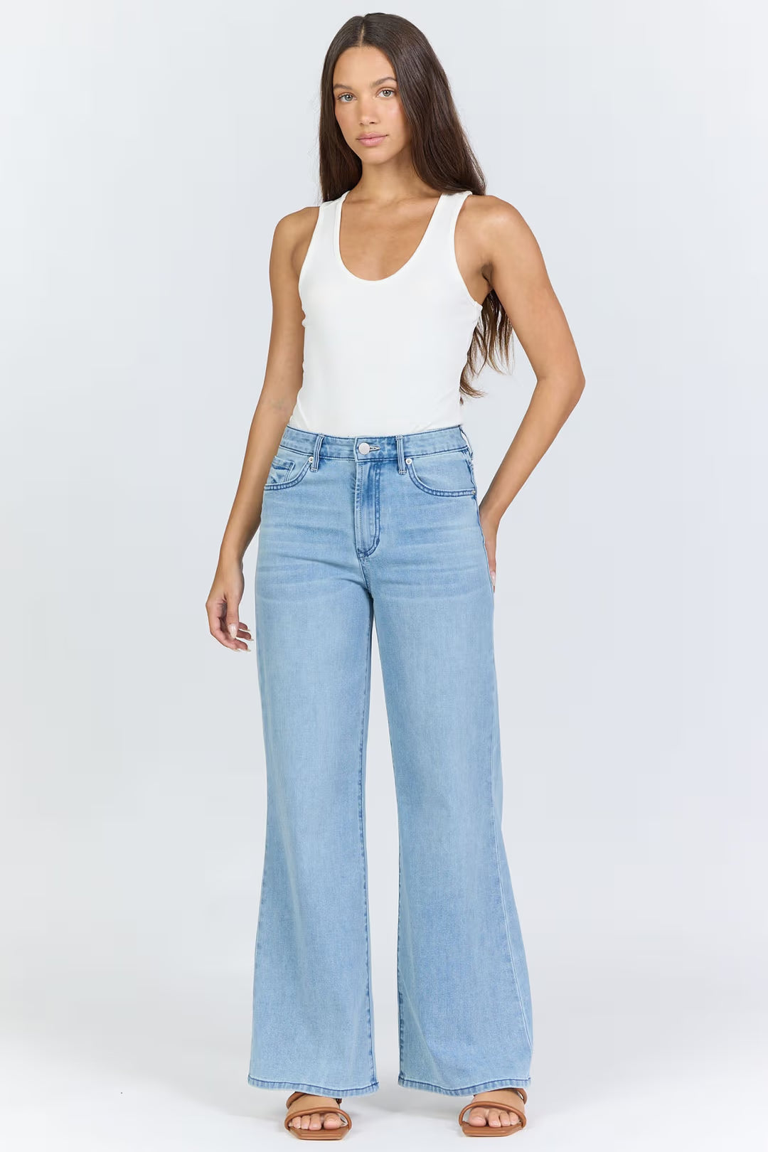 Fiona High Rise Wide Leg Jean - Eclipse by Dear John | 25 South Boutiques