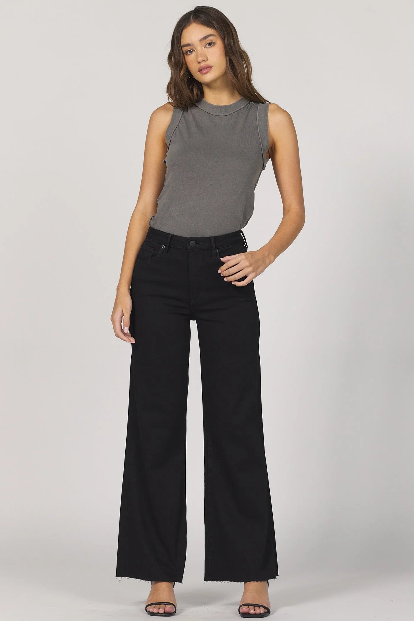 Fiona Wide Leg Jean - Black Arrow by Dear John | 25 South Boutiques