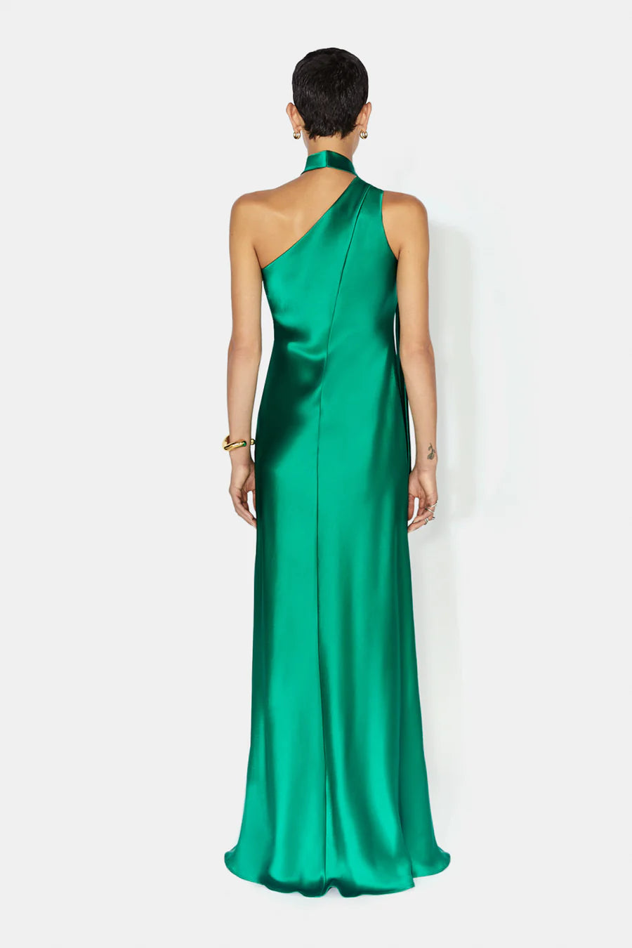Ushuaia Dress - Emerald by Galvan London — alternate view