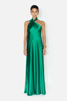 Ushuaia Dress - Emerald by Galvan London | 25 South Boutiques