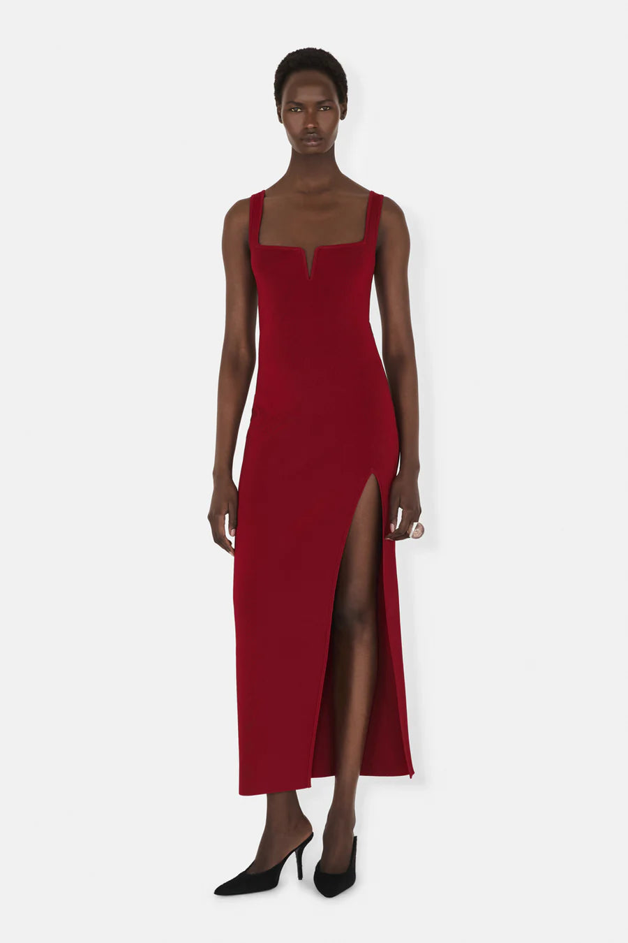 Freya Dress - Rouge Piaf by Galvan London | 25 South Boutiques