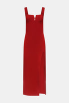 Freya Dress - Rouge Piaf by Galvan London — view 5