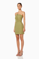 Veida Mini Dress - Olive by Elliatt — view 4