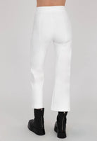 Vista Tech Stretch Flare Legging - White by Elaine Kim — view 4