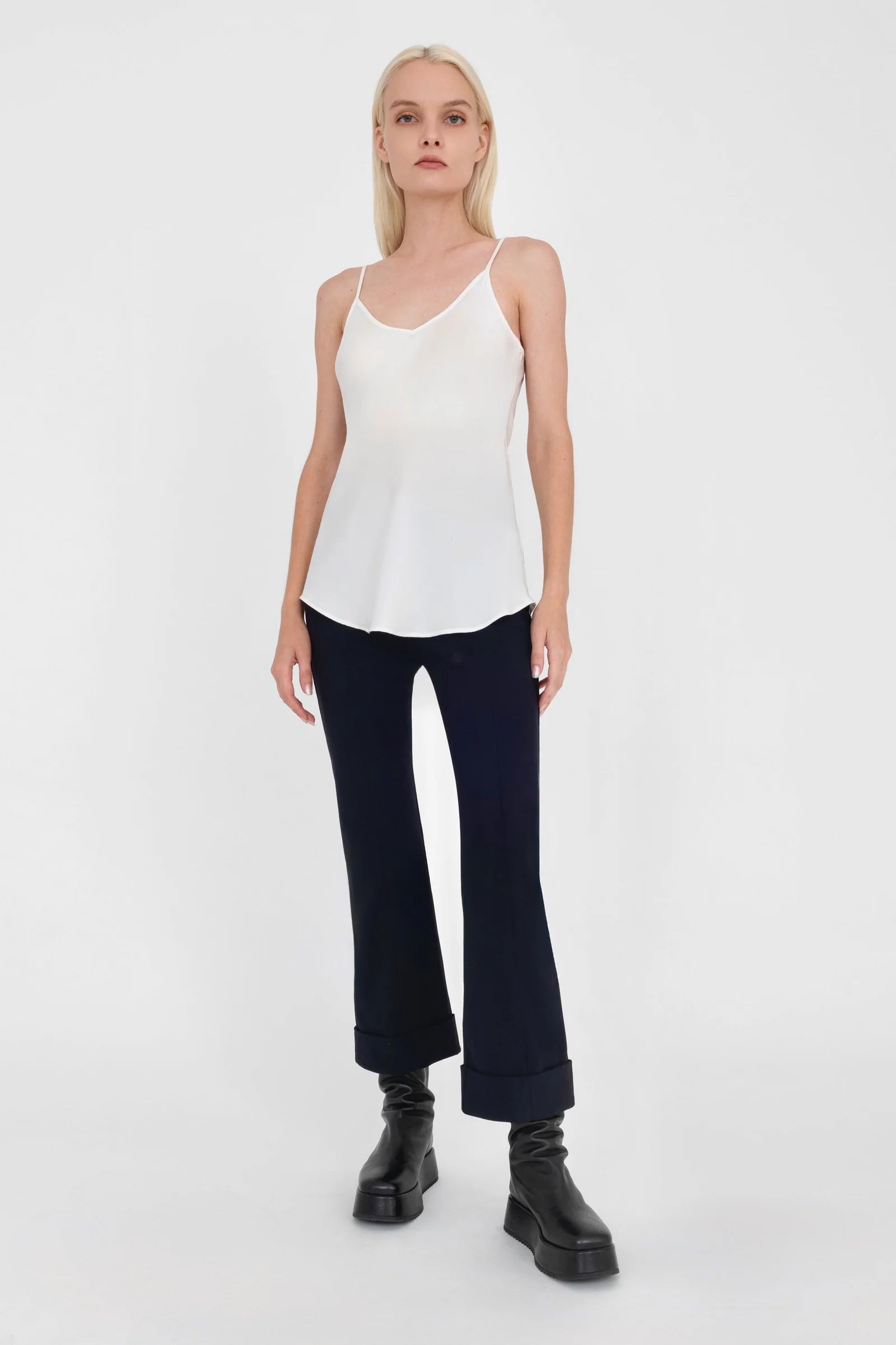 Verdell Tech Stretch Cuffed Pant - Black by Elaine Kim | 25 South Boutiques