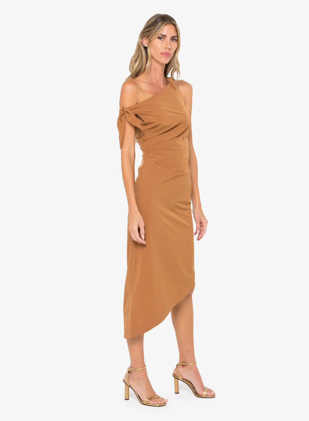 Evie Dress - Tobacco by Just Bee Queen — view 3