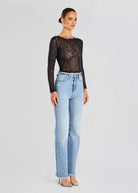 Torrey Sequin Top - Night Sky by Retrofête — view 4
