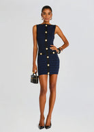 Erin Dress - Navy Black by Retrofête | 25 South Boutiques