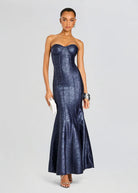 Verity Knit Dress - Navy by Retrofête | 25 South Boutiques