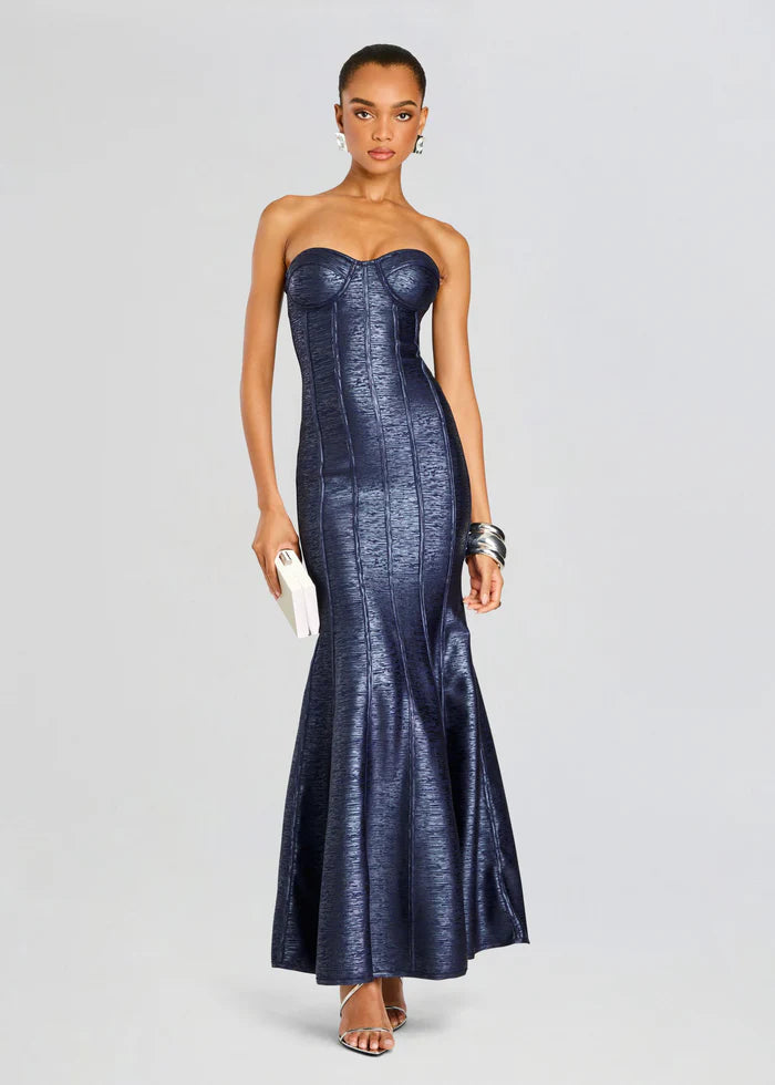 Verity Knit Dress - Navy by Retrofête | 25 South Boutiques