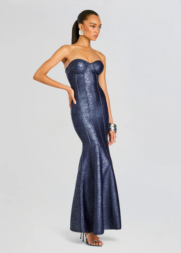 Verity Knit Dress - Navy by Retrofête — view 4
