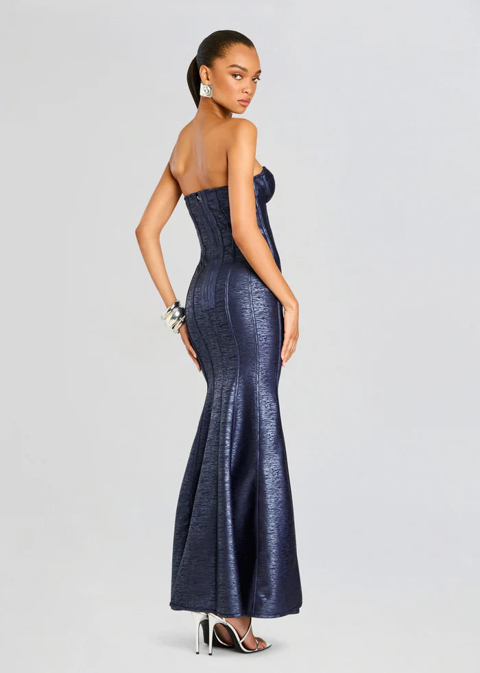 Verity Knit Dress - Navy by Retrofête — view 5