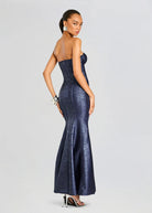 Verity Knit Dress - Navy by Retrofête — view 5
