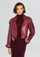 Einsley Leather Jacket - Port by Retrofête | 25 South Boutiques