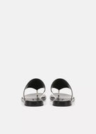 Ellis Leather Thong Sandal - Milk by Vince — view 3