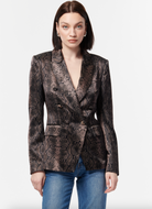 Zana Blazer - Grey Snake by Cami NYC — view 3
