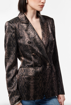 Zana Blazer - Grey Snake by Cami NYC — alternate view