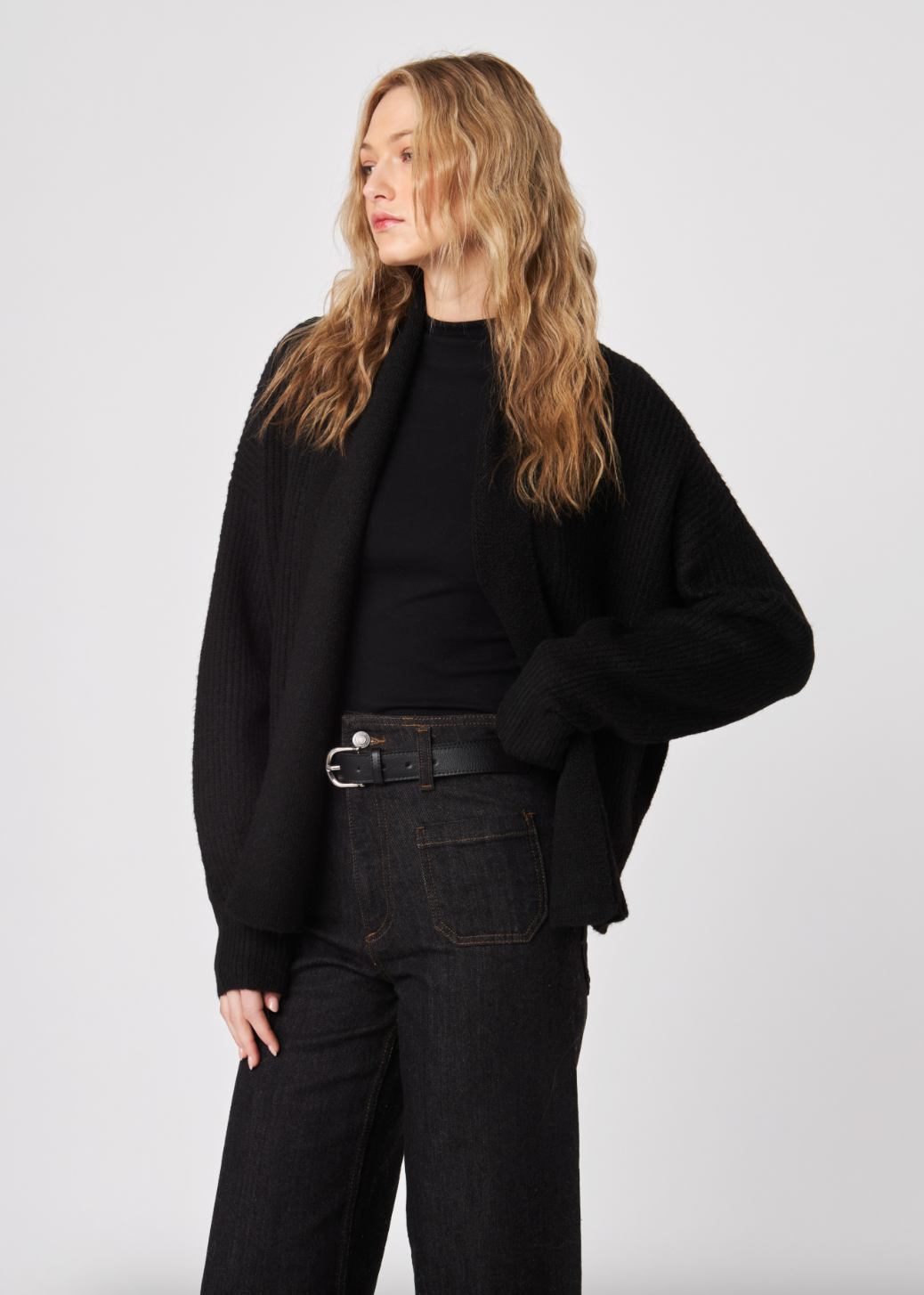 Noah Cardigan - Caviar by John & Jenn — alternate view