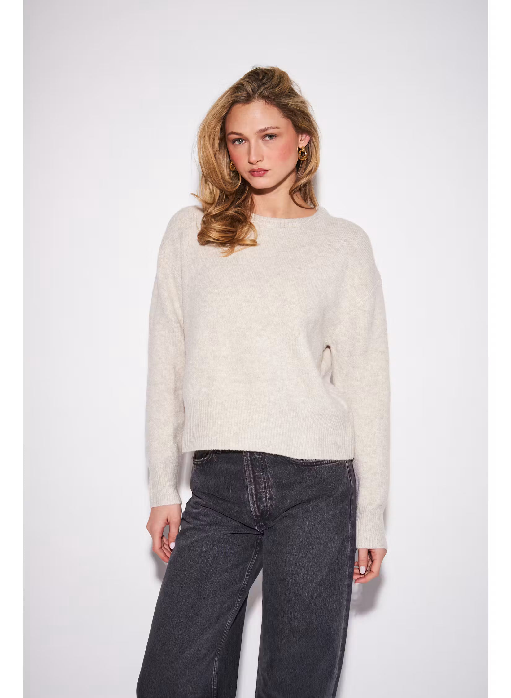 John & Jenn Wilfred Knit Sweater - Oat