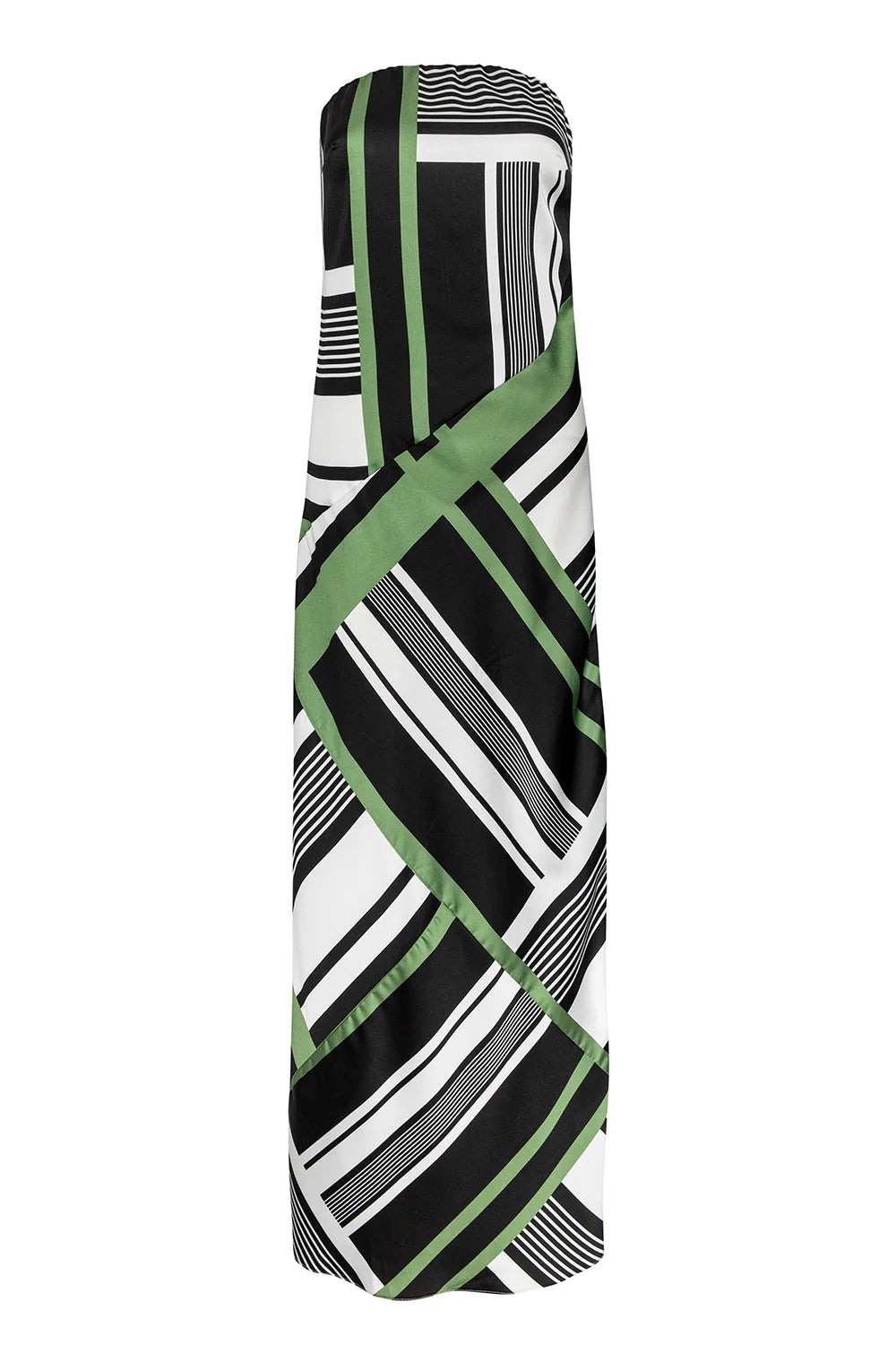 Mona Dress - Stripe Geo by Misa — view 5