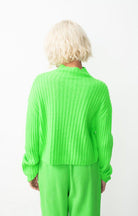 Falyday Sweater - Vert Flash Green by American Vintage — view 3