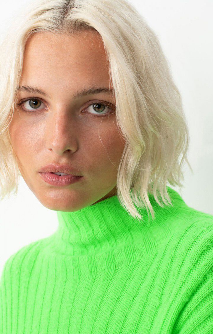 Falyday Sweater - Vert Flash Green by American Vintage — view 4