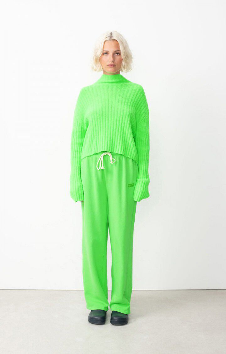 Falyday Sweater - Vert Flash Green by American Vintage — view 5