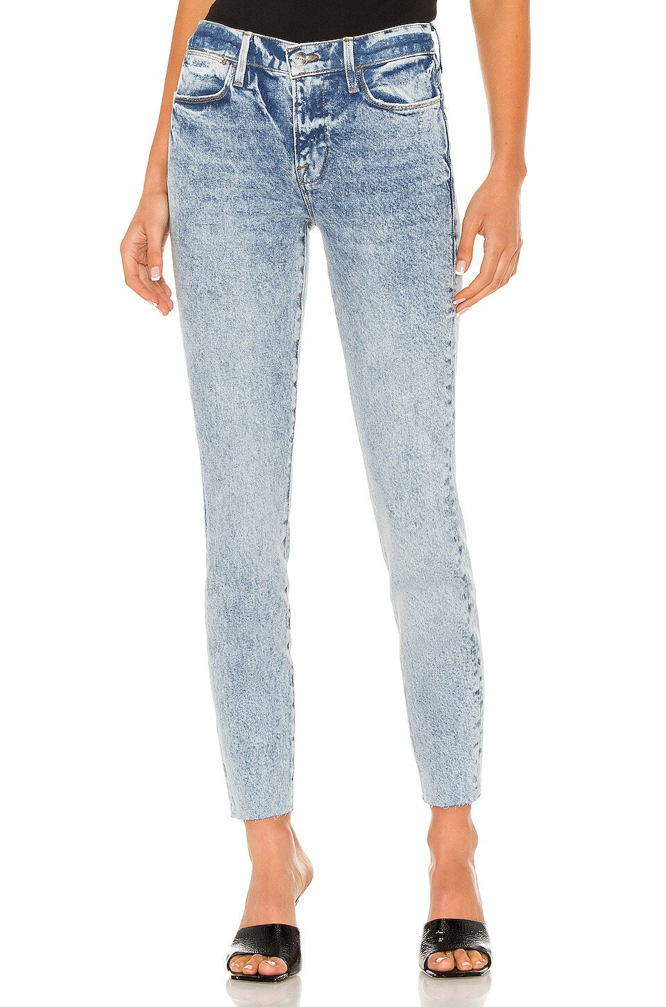 Le High Rise Skinny Crop - Lombard by Frame | 25 South Boutiques