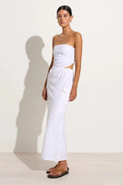 La Loza Top - White by Faithfull the Brand — view 3