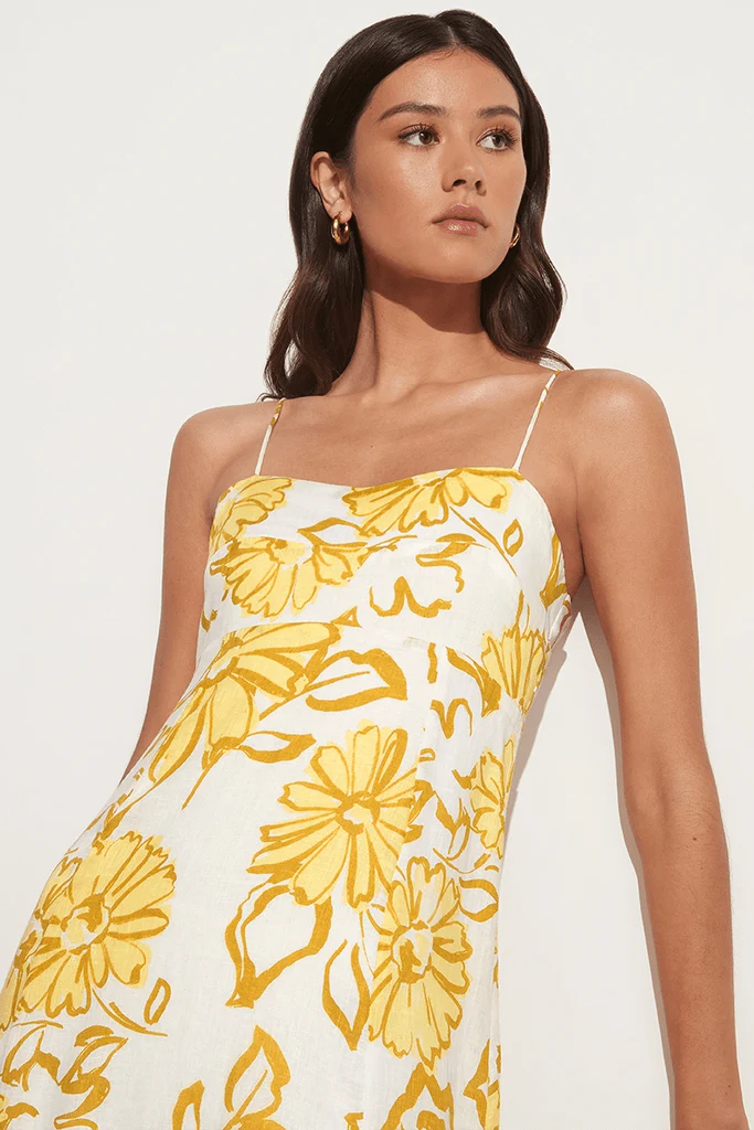 Sorso Midi Dress - Cagliari Floral Print by Faithfull the Brand — alternate view